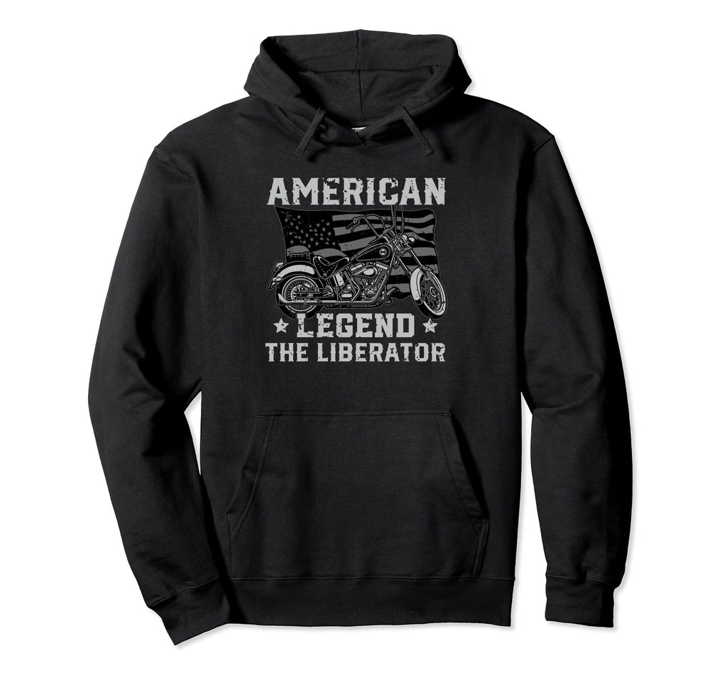American Legend Usa Flag Hoodie - Casual Everyday Wear Men Women - T-Shirt, Sweatshirt, Hoodie