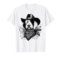 Old English Sheepdog Western Cowboy 90S T-Shirt - Streetwear Style Unisex - T-Shirt, Sweatshirt, Hoodie