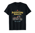 Adventure Awaits Ride Wind T-Shirt - Minimalist Print for Adults - T-Shirt, Sweatshirt, Hoodie