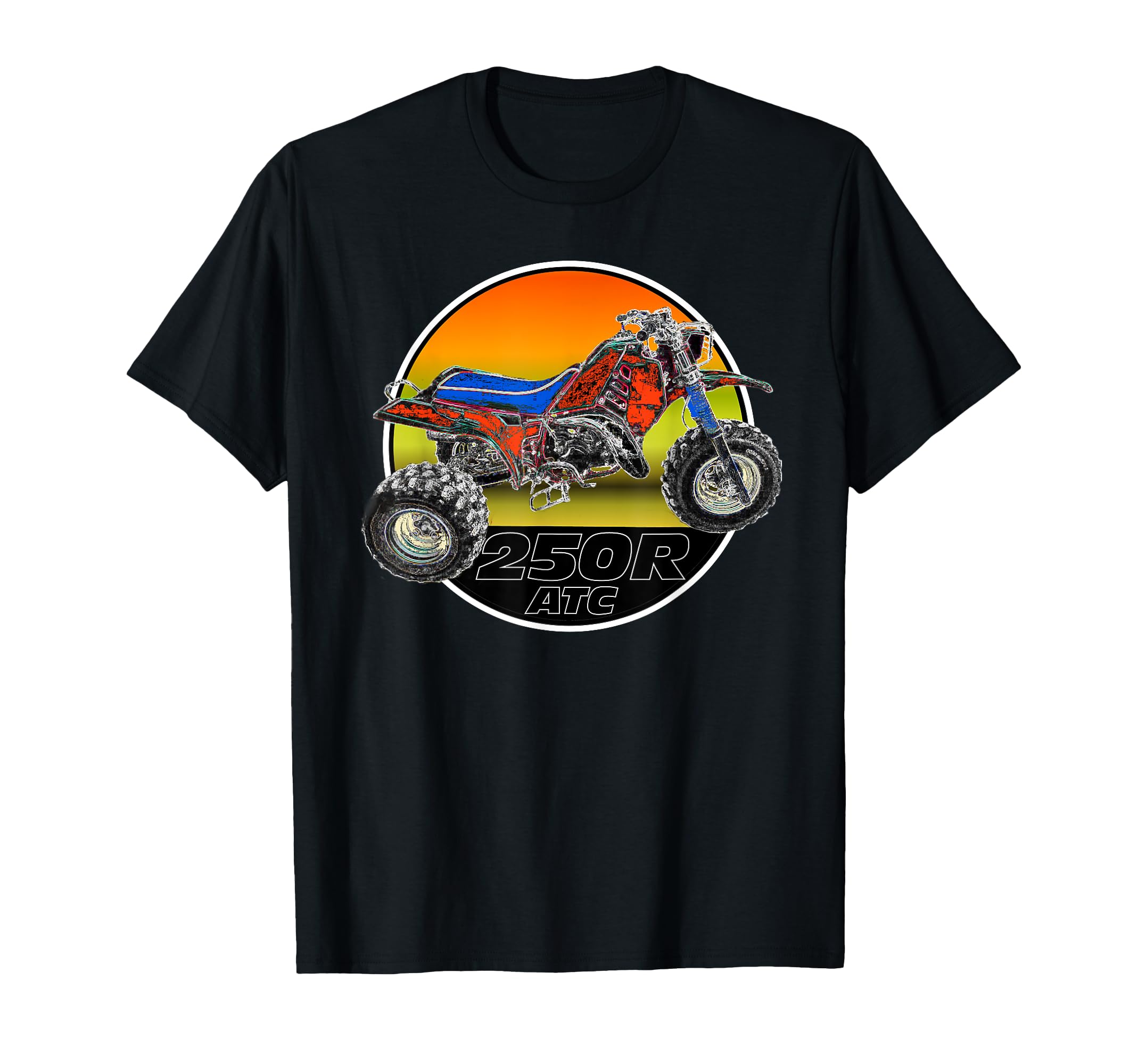 1985 Three Wheeler Atv Atc 250R T-Shirt - Custom Art Print for Adults - T-Shirt, Sweatshirt, Hoodie