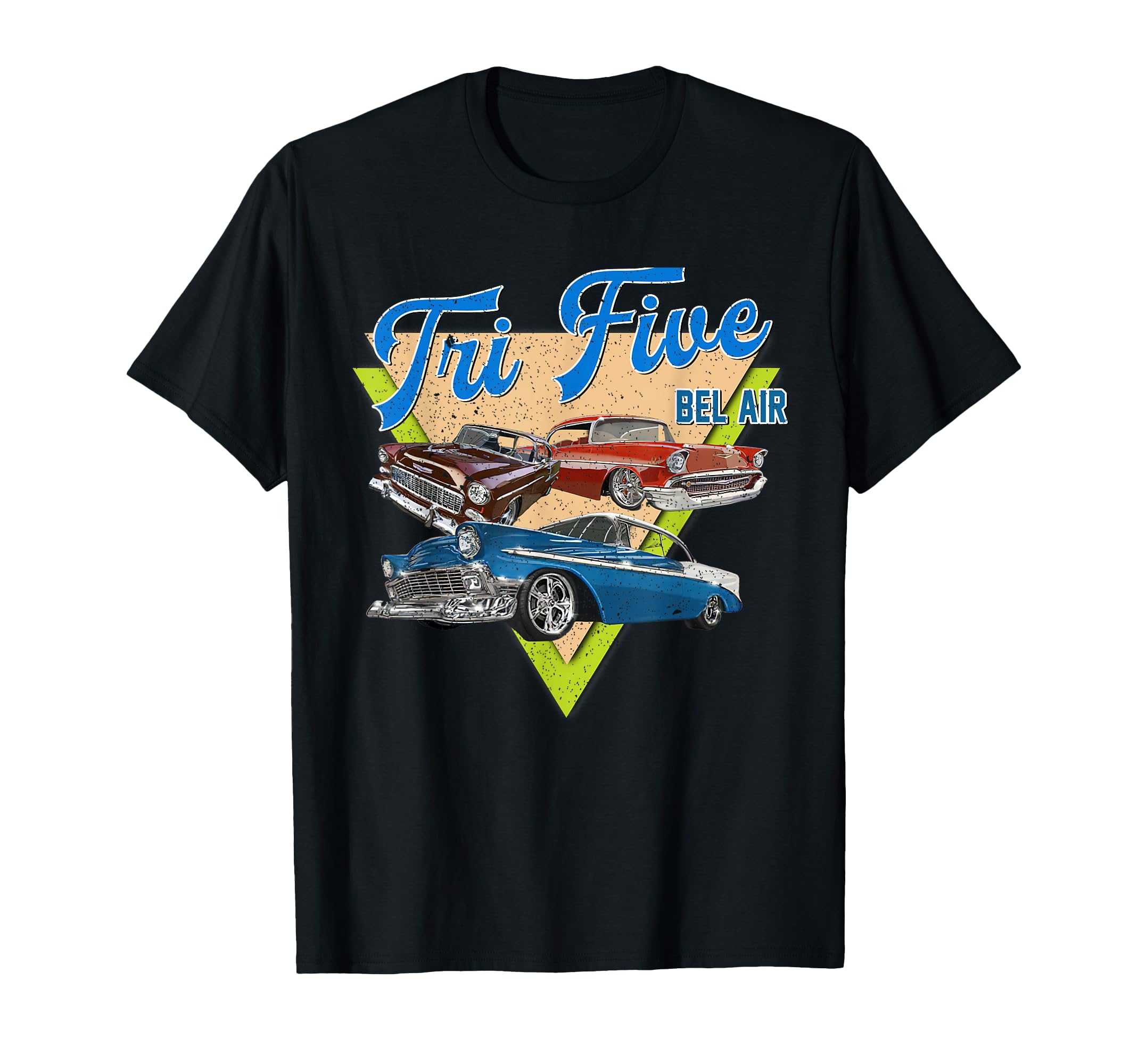 1957 1955 1956 55 56 57 Bel Air Tri T-Shirt - Casual Everyday Wear Unisex - T-Shirt, Sweatshirt, Hoodie