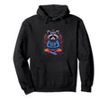 Yoga Raccoon Meditation Zen Mindfulness Hoodie - Novelty Apparel Men Women - T-Shirt, Sweatshirt, Hoodie