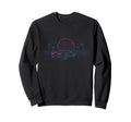 80S Synthwave Sweatshirt - Custom Art Print for Adults - T-Shirt, Sweatshirt, Hoodie