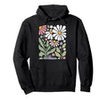 Wildflowers Flowers Pattern Summer Hoodie - Fun Novelty Design for Adults - T-Shirt, Sweatshirt, Hoodie