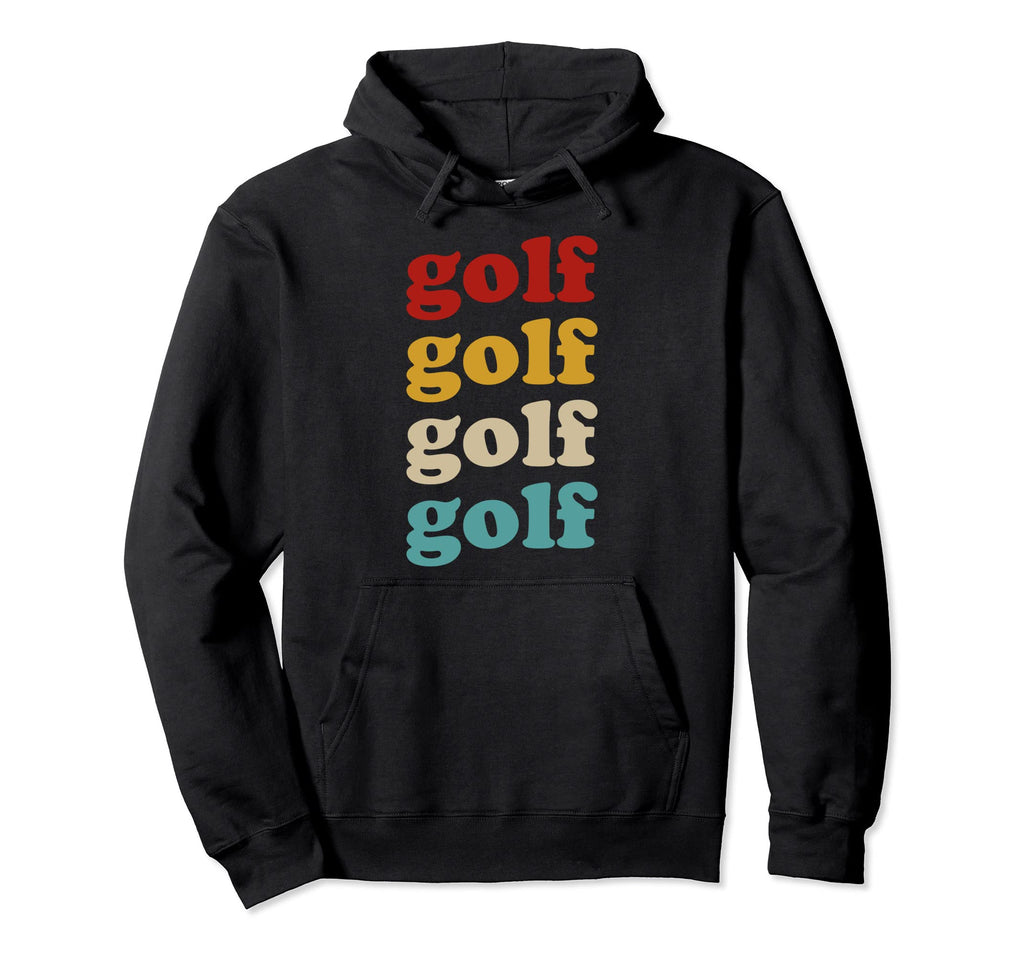 Golf Typography Golf Hoodie - Unique Graphic for Adults - T-Shirt, Sweatshirt, Hoodie