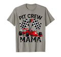 Pit Crew Mama Race Car Birthday Party T-Shirt - Fun Novelty Design Unisex - T-Shirt, Sweatshirt, Hoodie