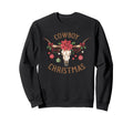 Cowboy Cow Skull Tree Balls Sweatshirt - Casual Everyday Wear Men Women - T-Shirt, Sweatshirt, Hoodie
