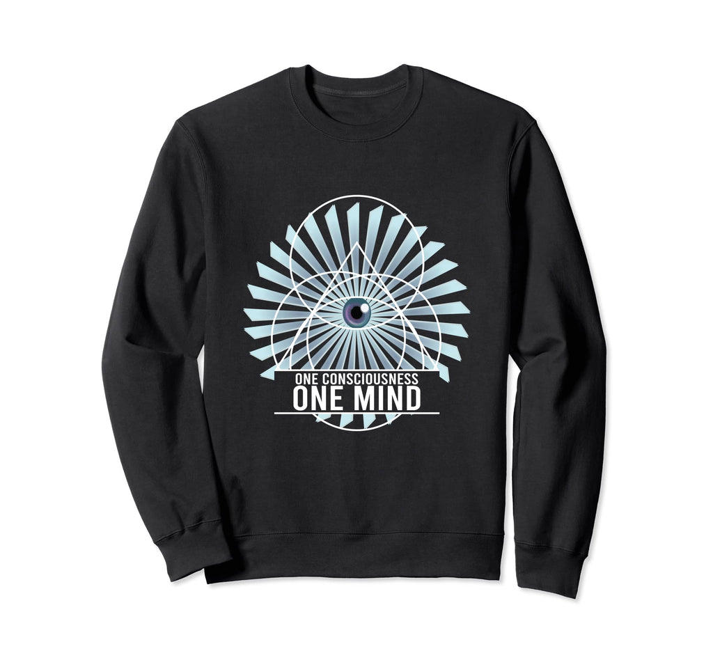 One Consciousness One Mind Open Third Sweatshirt - Custom Art Print Unisex - T-Shirt, Sweatshirt, Hoodie