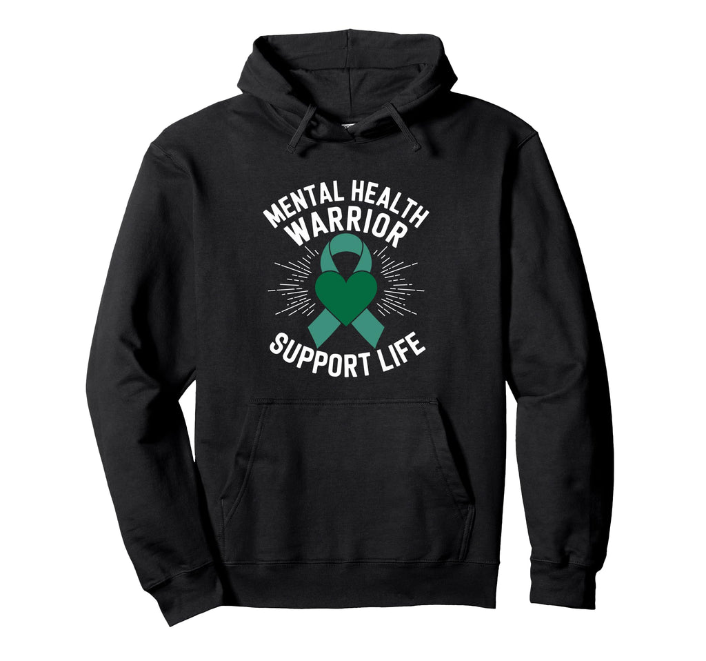 Positive Motivational Mental Health Hoodie - Minimalist Print Unisex - T-Shirt, Sweatshirt, Hoodie