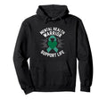 Positive Motivational Mental Health Hoodie - Minimalist Print Unisex - T-Shirt, Sweatshirt, Hoodie
