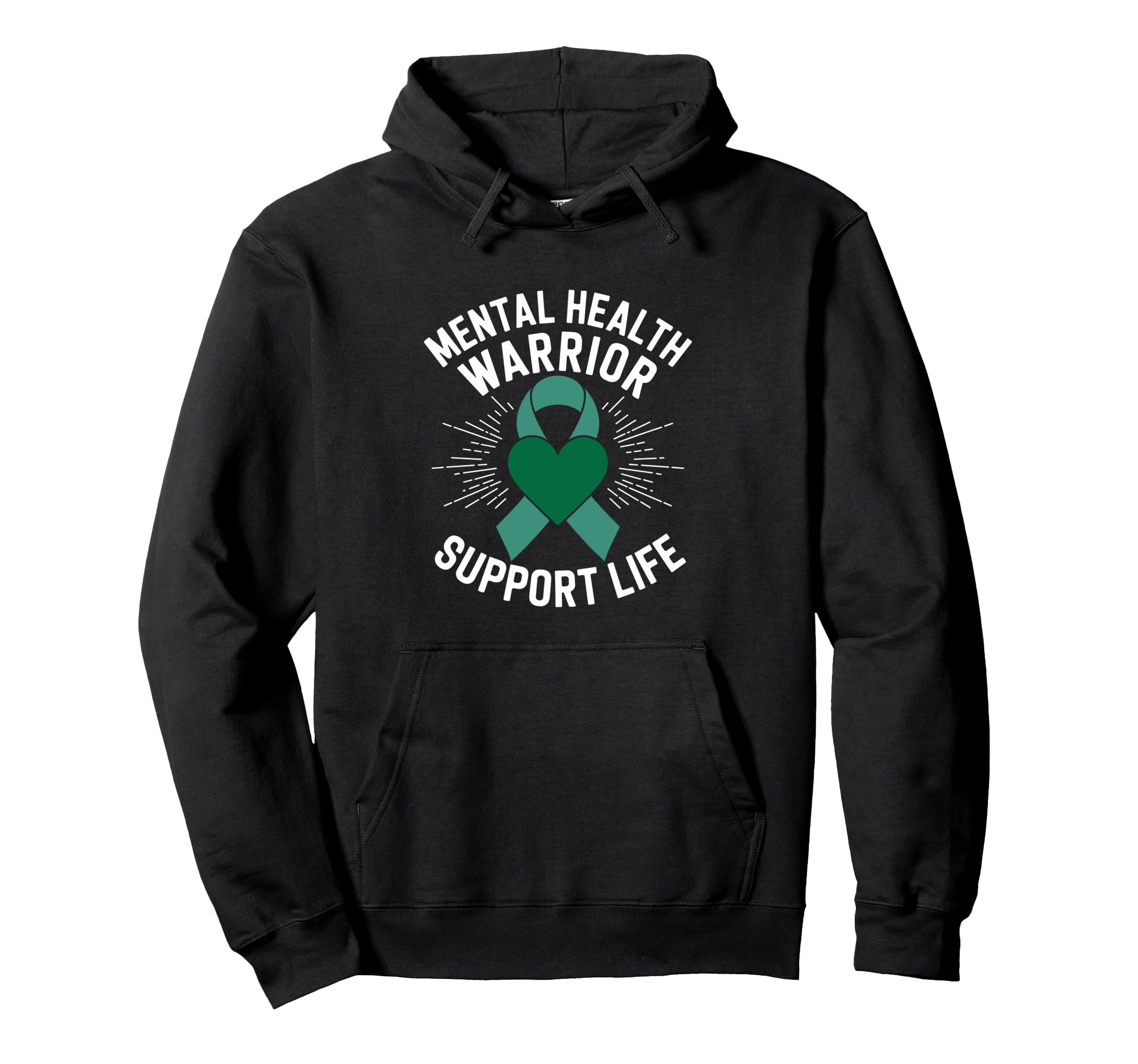 Positive Motivational Mental Health Hoodie - Minimalist Print Unisex - T-Shirt, Sweatshirt, Hoodie