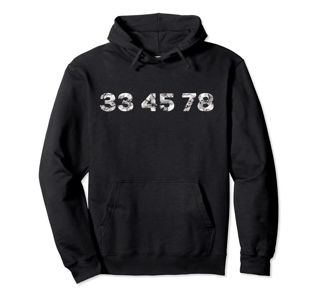 Vinyl Record Musician Record Player Hoodie - Novelty Apparel for Adults - T-Shirt, Sweatshirt, Hoodie