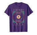 1975 Vinyl Turntable Birthday Dj Gift T-Shirt - Custom Art Print Unisex - T-Shirt, Sweatshirt, Hoodie