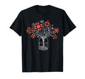 Funny Patchwork Posy Jar Quilt Block T-Shirt - Graphic Print Men Women - T-Shirt, Sweatshirt, Hoodie