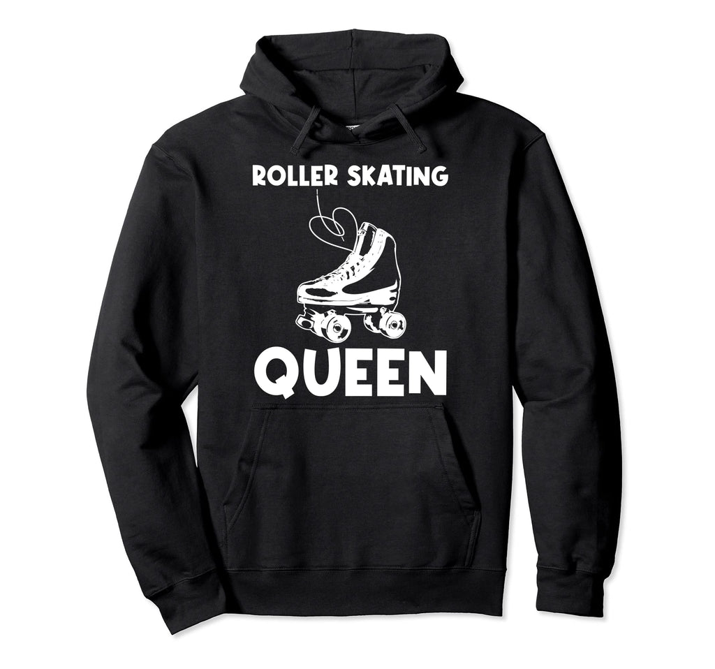 Roller Skating Mom Disco Derby Skates Hoodie - Trendy Graphic Unisex - T-Shirt, Sweatshirt, Hoodie