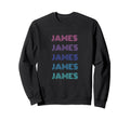 James Funny Name Sweatshirt - Minimalist Print Unisex - T-Shirt, Sweatshirt, Hoodie