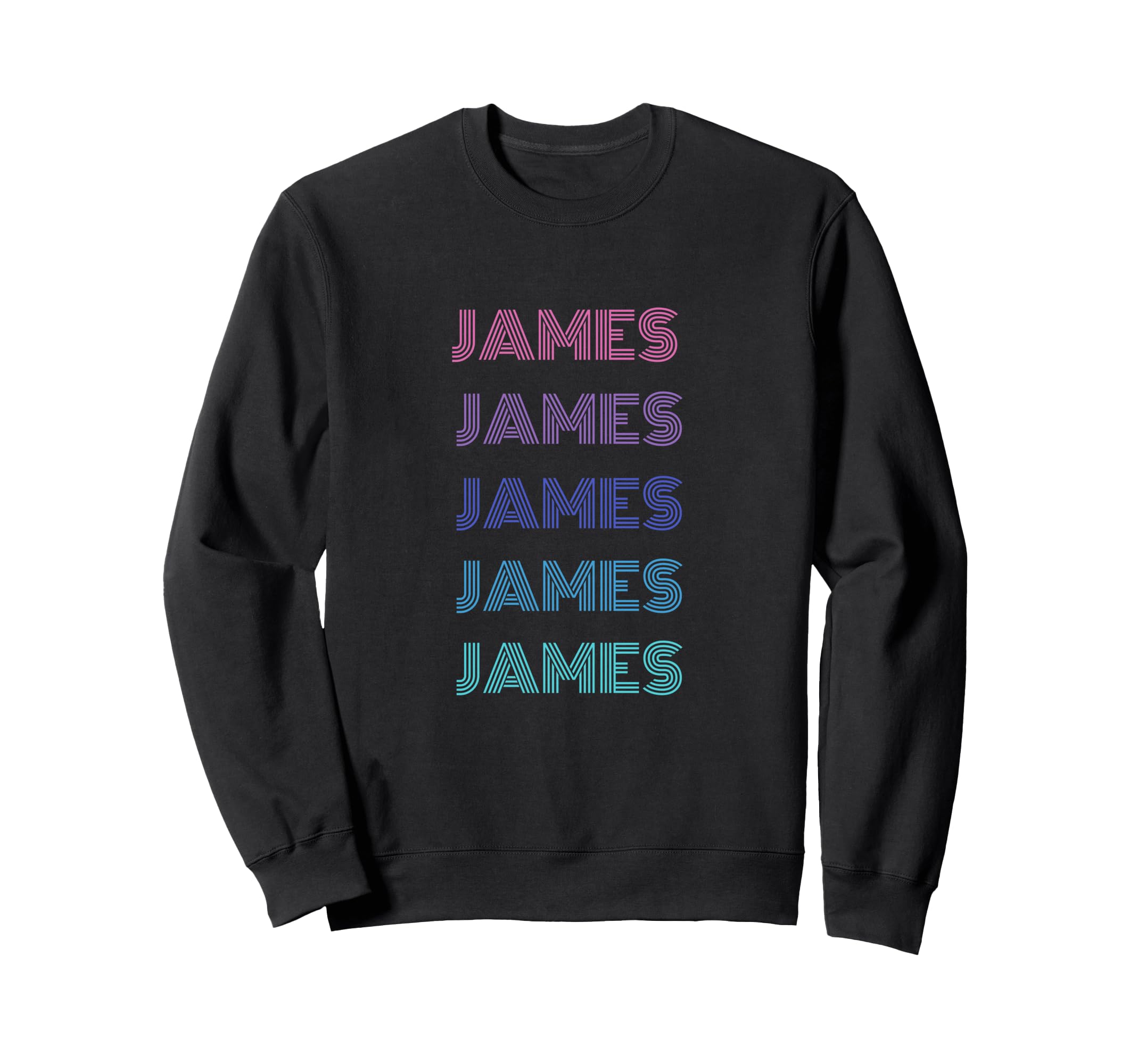 James Funny Name Sweatshirt - Minimalist Print Unisex - T-Shirt, Sweatshirt, Hoodie