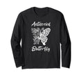 Funny Antisocial Butterfly Introvert Anti T-Shirt - Trendy Graphic Unisex - T-Shirt, Sweatshirt, Hoodie