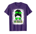 Mental Health Warrior Messy Bun T-Shirt - Custom Art Print Men Women - T-Shirt, Sweatshirt, Hoodie