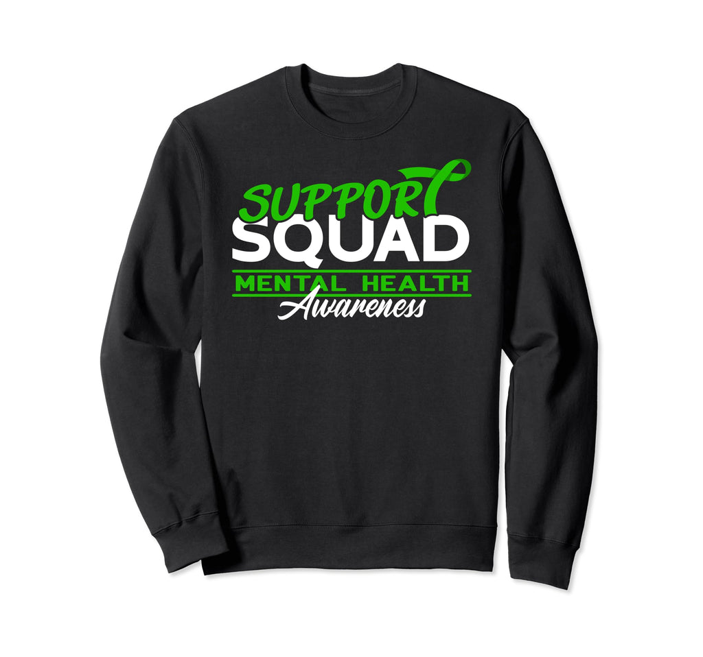 Support Awareness Squad I Depression Sweatshirt - Trendy Graphic Men Women - T-Shirt, Sweatshirt, Hoodie