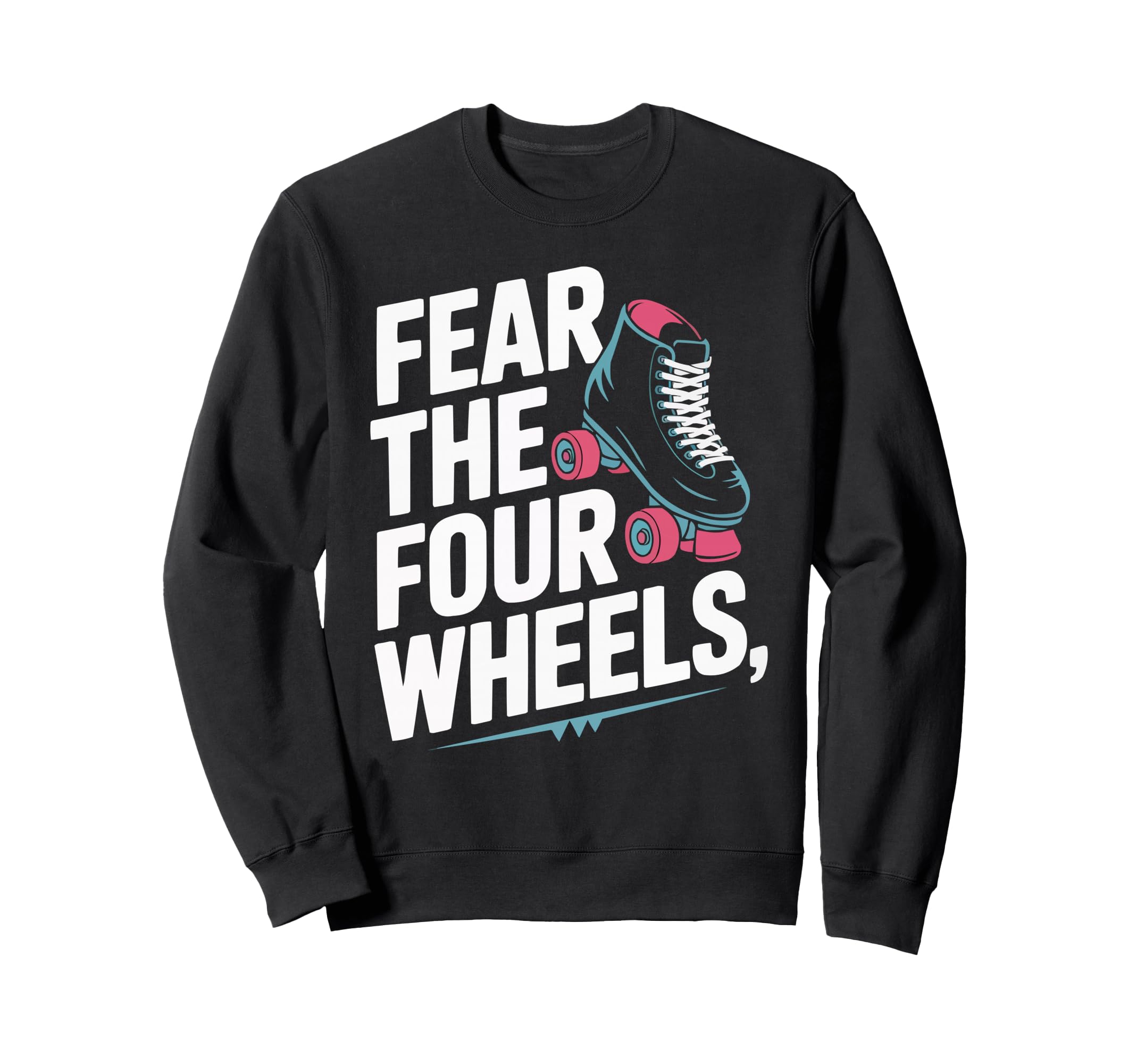 Roller Derby Roller Skating Sweatshirt - Custom Art Print Men Women - T-Shirt, Sweatshirt, Hoodie