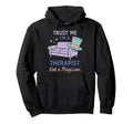 Therapist Burnout Counselor Mental Hoodie - Minimalist Print for Adults - T-Shirt, Sweatshirt, Hoodie