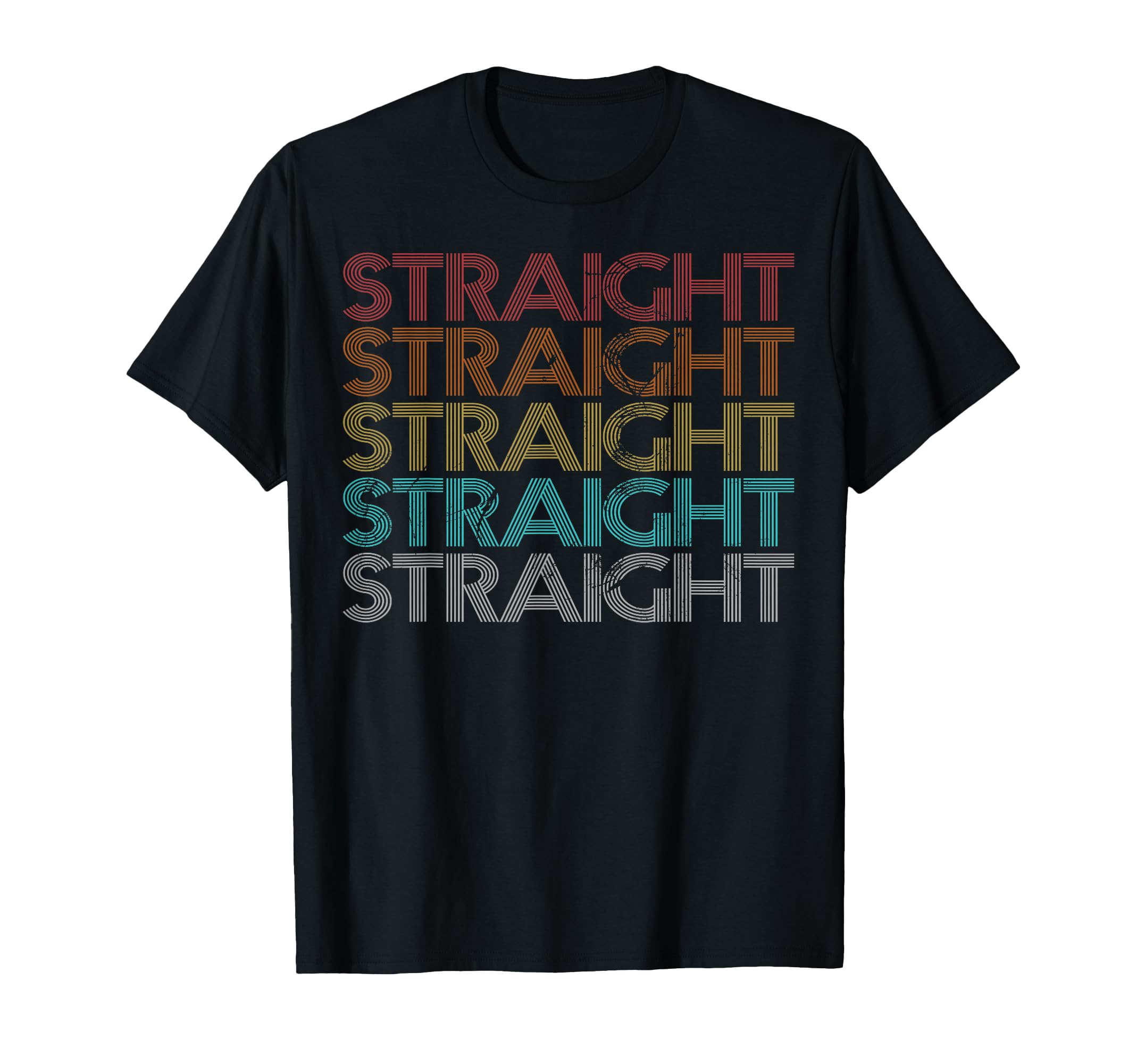 Straight T-Shirt - Custom Art Print Men Women - T-Shirt, Sweatshirt, Hoodie