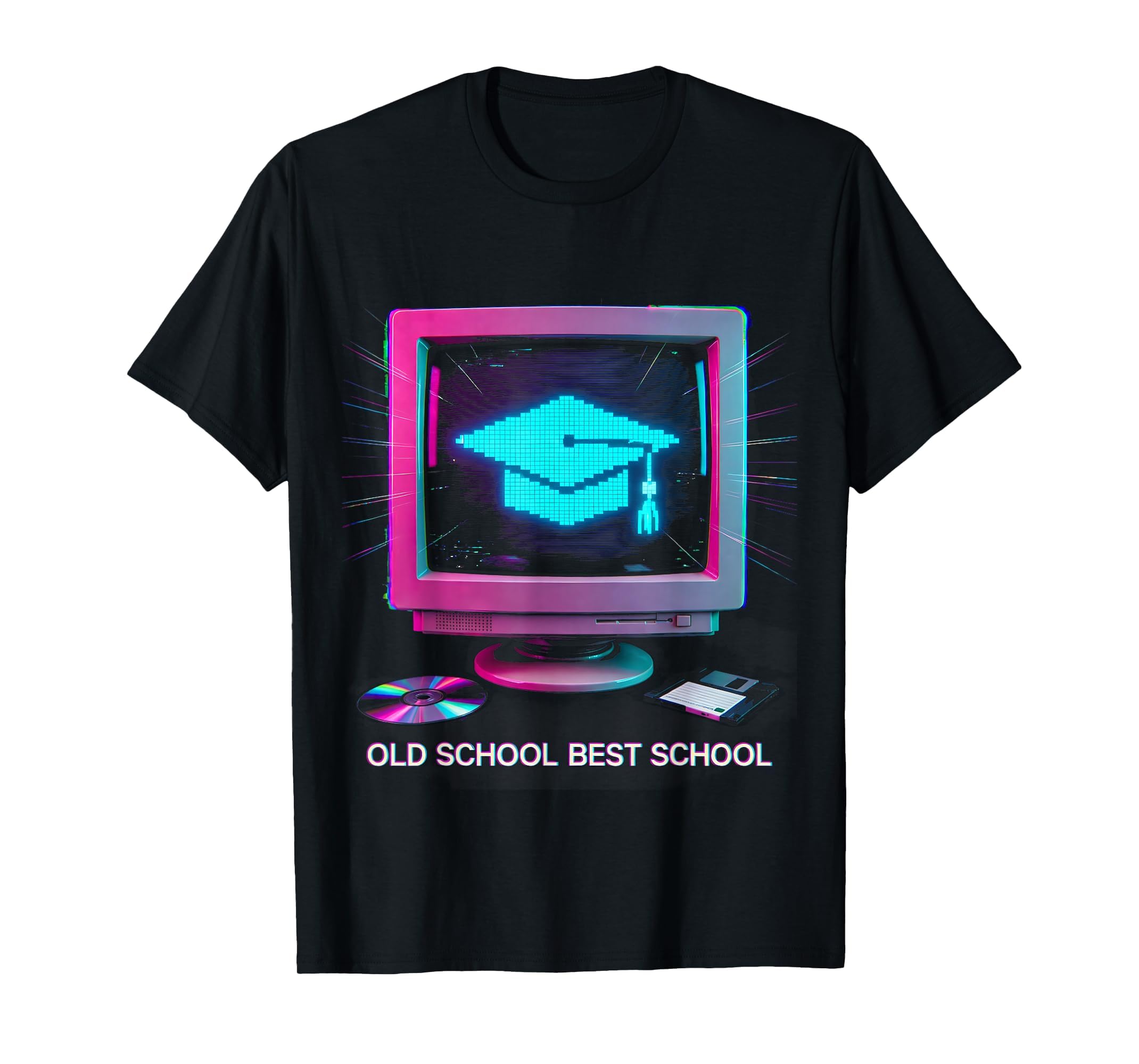 Old School Best School T-Shirt - Unique Graphic for Adults - T-Shirt, Sweatshirt, Hoodie
