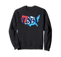 Usa Typography Patriotic 4Th July Sweatshirt - Fun Novelty Design Unisex - T-Shirt, Sweatshirt, Hoodie