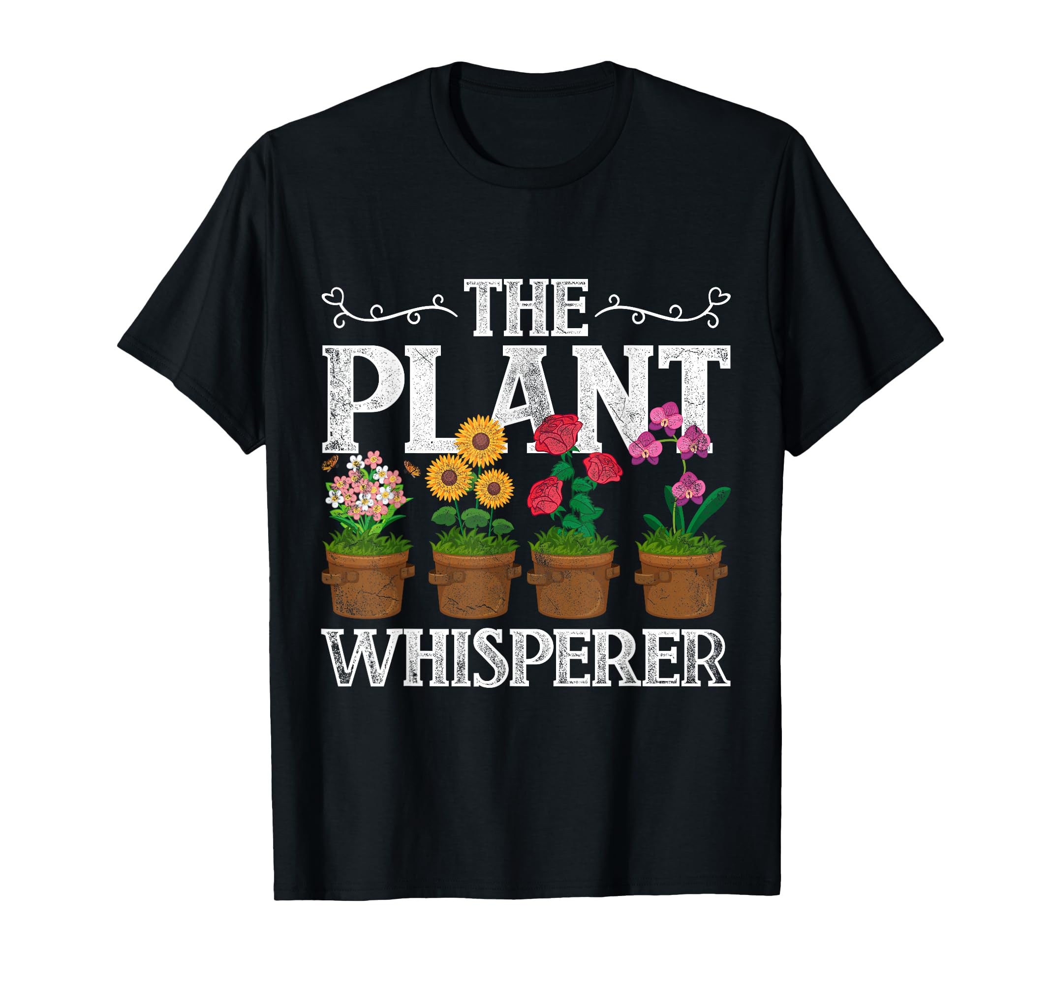 Plant Whisperer Gardening T-Shirt - Minimalist Print for Adults - T-Shirt, Sweatshirt, Hoodie
