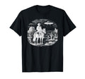 Horse Lover Ufo Western Cowboy Horse T-Shirt - Minimalist Print for Adults - T-Shirt, Sweatshirt, Hoodie