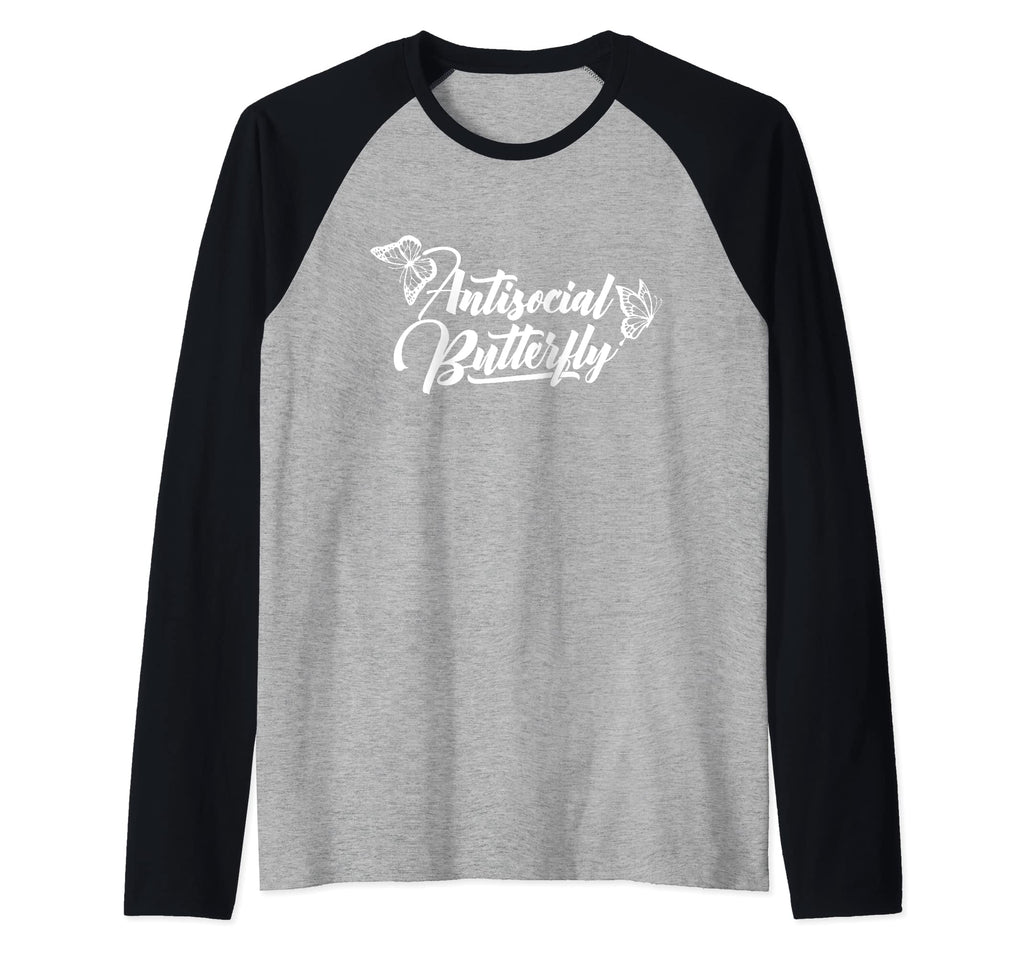 Antisocial Butterfly Insect Monarch T-Shirt - Trendy Graphic Men Women - T-Shirt, Sweatshirt, Hoodie