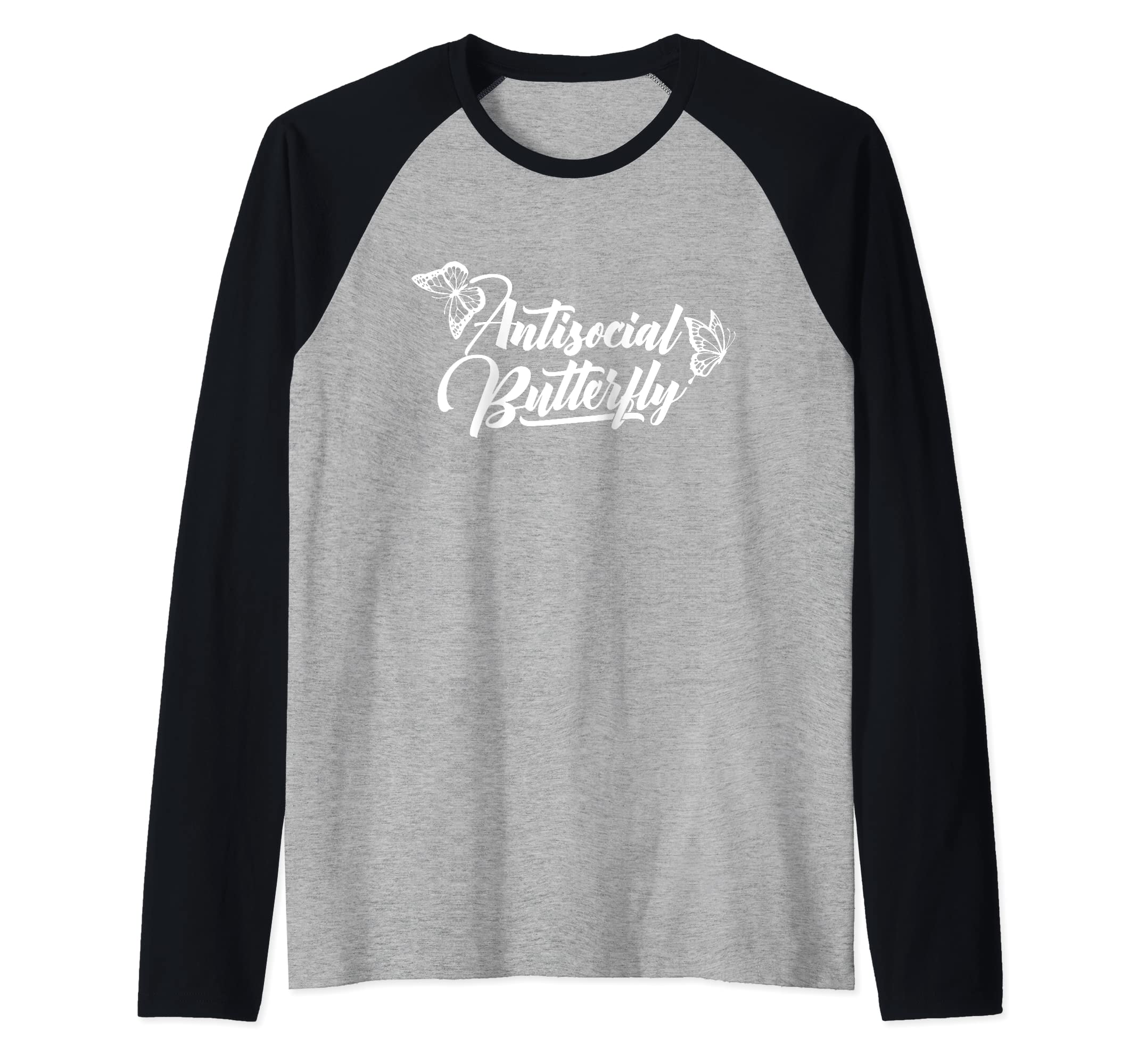 Antisocial Butterfly Insect Monarch T-Shirt - Trendy Graphic Men Women - T-Shirt, Sweatshirt, Hoodie