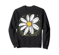 Floral Daisy Summer Flower Womens Sweatshirt - Fun Novelty Design Men Women - T-Shirt, Sweatshirt, Hoodie