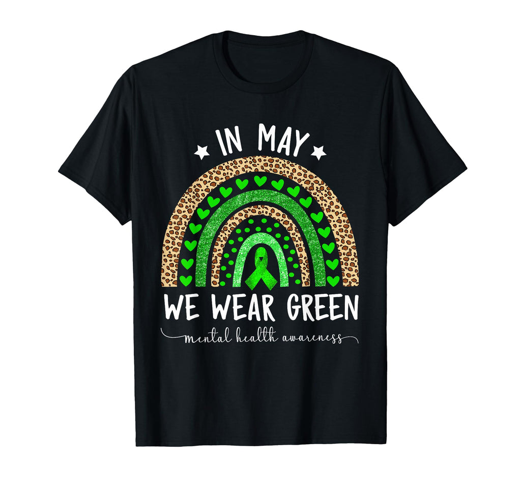 Mental Health Matters We Wear T-Shirt - Casual Everyday Wear for Adults - T-Shirt, Sweatshirt, Hoodie