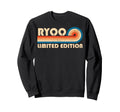 Ryoo 70S 80S Sunset Stripe Sweatshirt - Novelty Apparel Unisex - T-Shirt, Sweatshirt, Hoodie