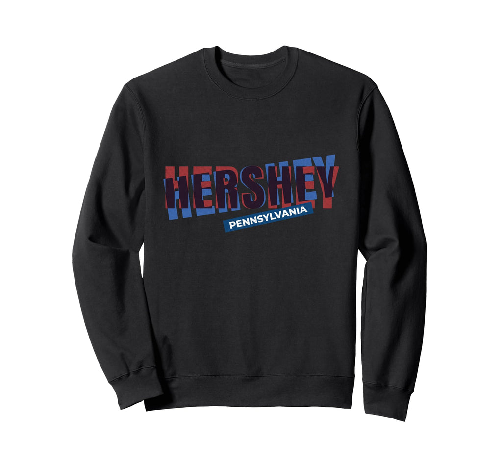 Hershey Pennsylvania Home Typography Sweatshirt - Trendy Graphic Unisex - T-Shirt, Sweatshirt, Hoodie