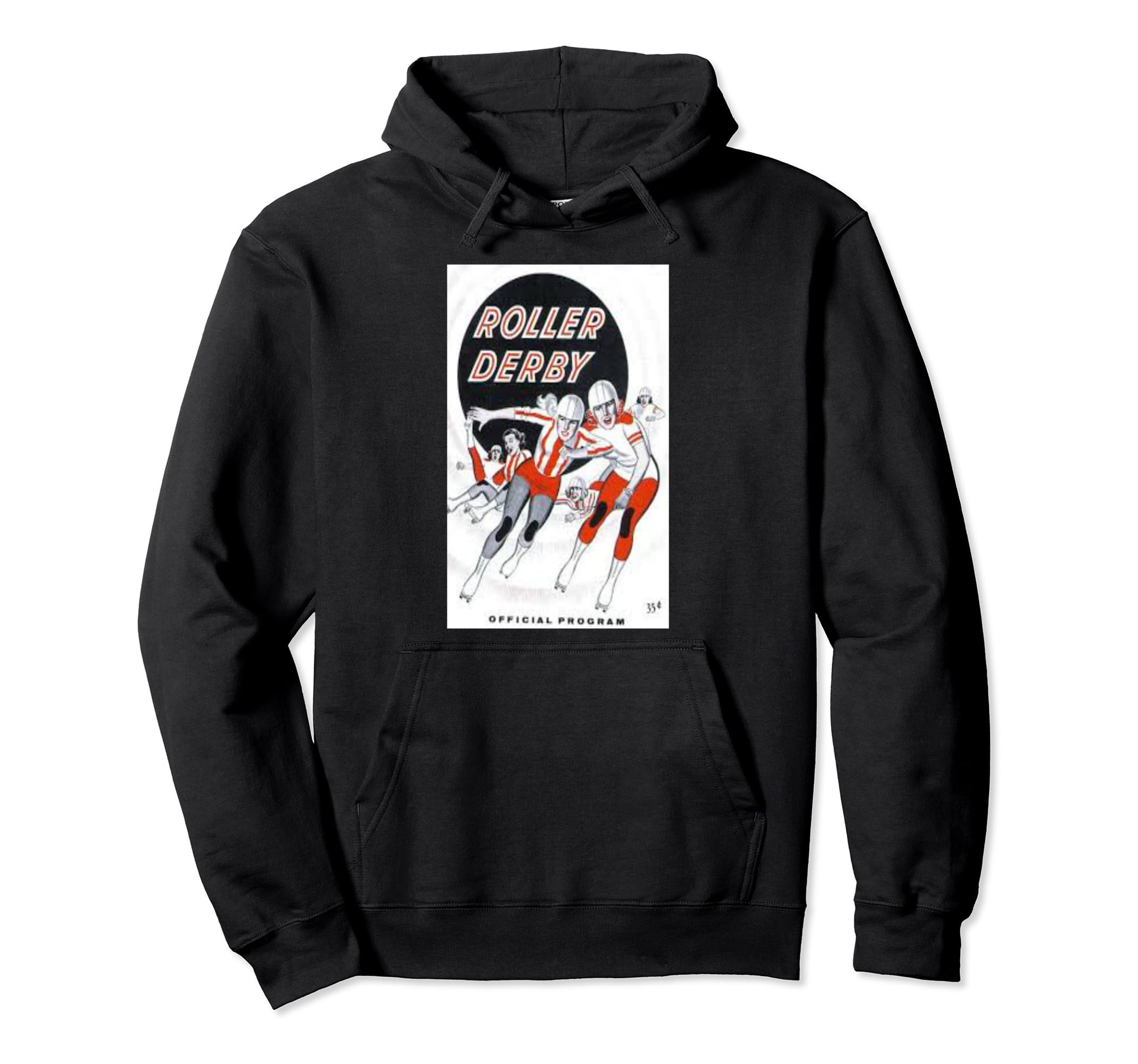 Lets Roll Roller Skating Derby Hoodie - Graphic Print for Adults - T-Shirt, Sweatshirt, Hoodie