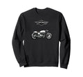 Cafe Racer Motorcycle Bike Club Sweatshirt - Novelty Apparel Unisex - T-Shirt, Sweatshirt, Hoodie