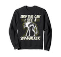 Stop Car I See Skinwalker Sweatshirt - Unique Graphic for Adults - T-Shirt, Sweatshirt, Hoodie