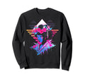 Vaporwave Geisha 80S Synthwave 14 Sweatshirt - Custom Art Print Men Women - T-Shirt, Sweatshirt, Hoodie