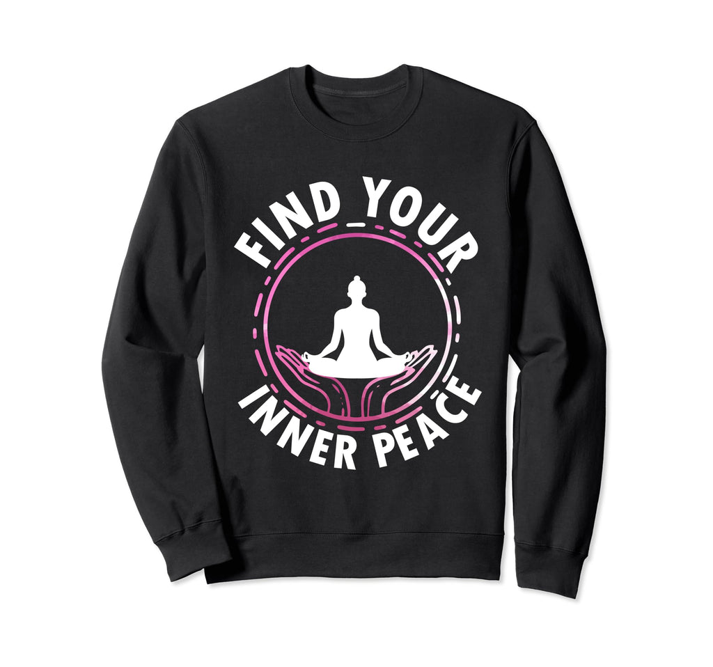 Meditation Yoga Spiritual Peace Sweatshirt - Fun Novelty Design Unisex - T-Shirt, Sweatshirt, Hoodie