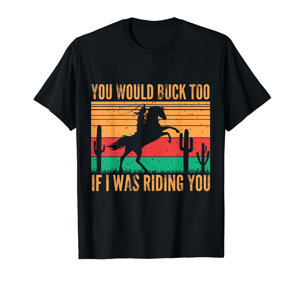 Riding Rodeo Cowgirl Horse Sexy T-Shirt - Aesthetic Graphic for Adults - T-Shirt, Sweatshirt, Hoodie