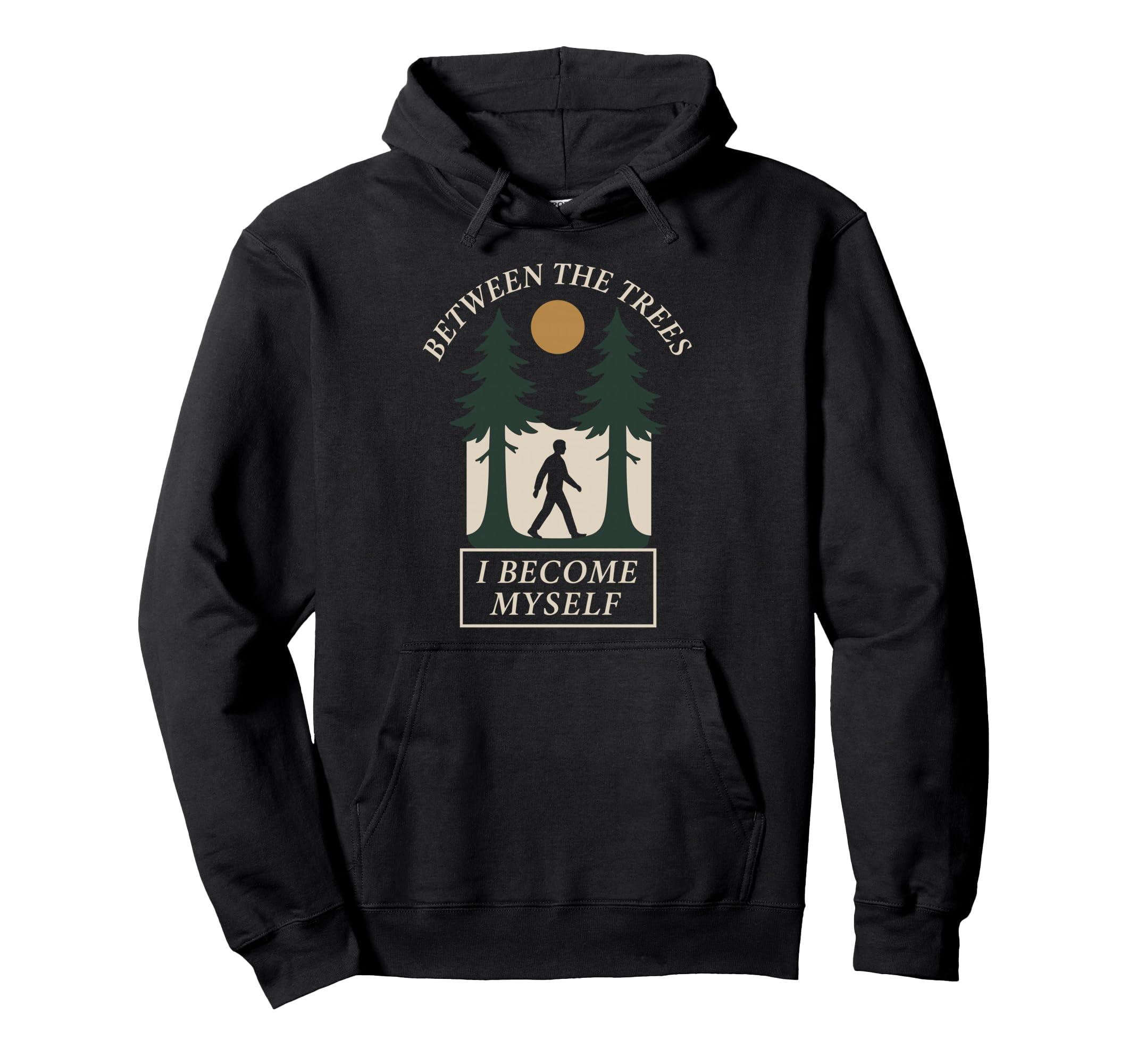 Forest Walk Overthinker Mental Reset Gift Hoodie - Graphic Print Men Women - T-Shirt, Sweatshirt, Hoodie