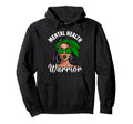 Mental Health Awareness Ribbon Hoodie - Fun Novelty Design for Adults - T-Shirt, Sweatshirt, Hoodie