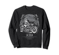 La Jolla California Motorcycle Hotrod Sweatshirt - Graphic Print Unisex - T-Shirt, Sweatshirt, Hoodie