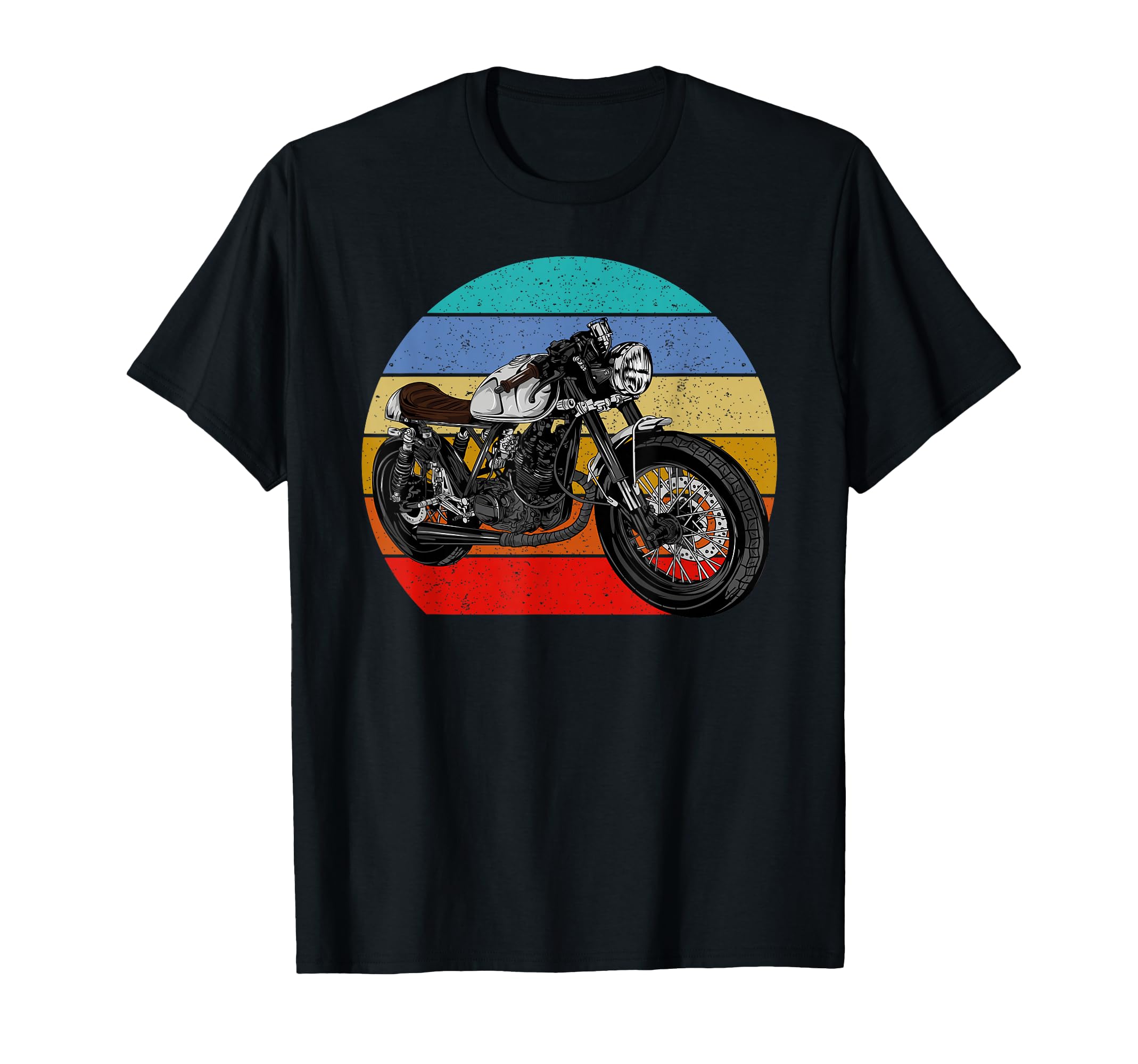 Motorcycle Biker Sunset T-Shirt - Custom Art Print for Adults - T-Shirt, Sweatshirt, Hoodie