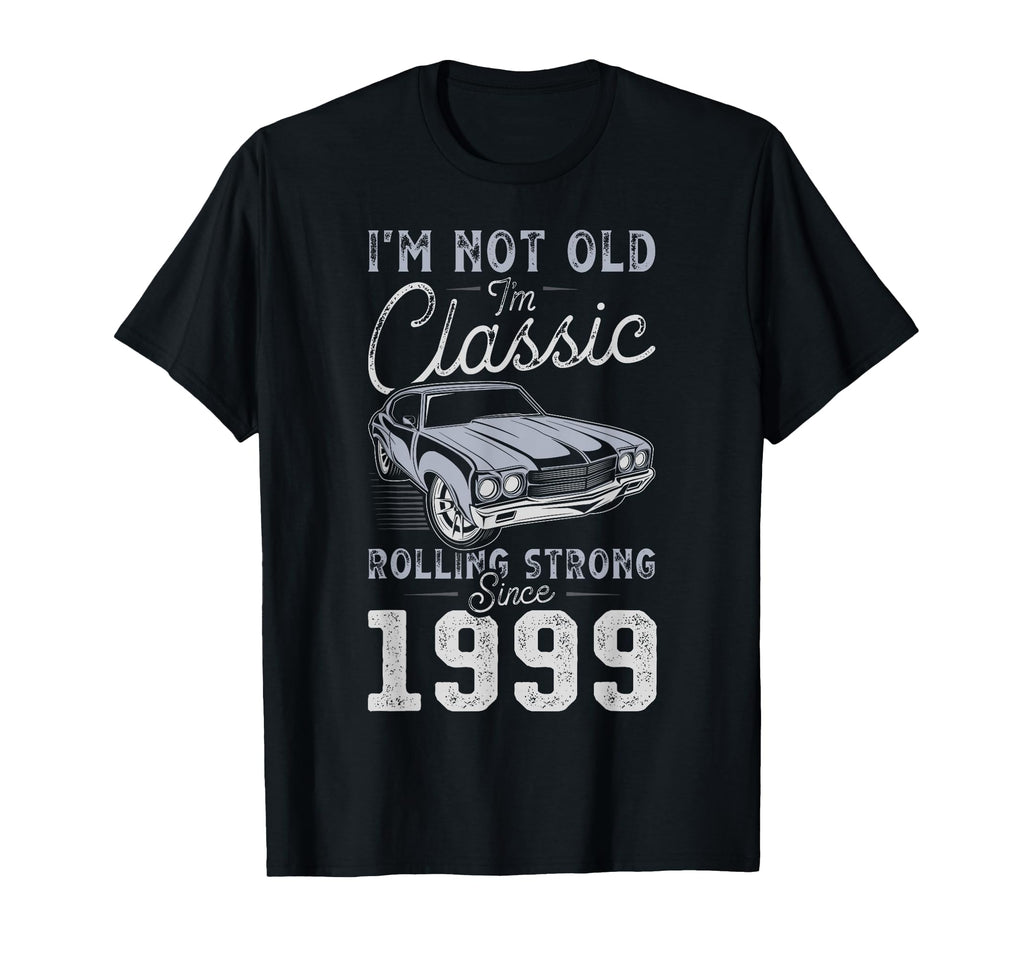 Born 1999 Muscle Car 27Th Birthday T-Shirt - Custom Art Print Unisex - T-Shirt, Sweatshirt, Hoodie