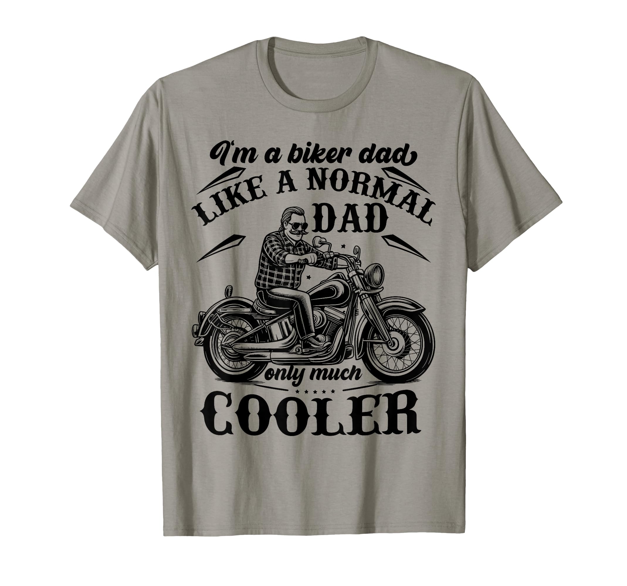 Im Biker Dad Funny Motorcycle Rider T-Shirt - Trendy Graphic for Adults - T-Shirt, Sweatshirt, Hoodie