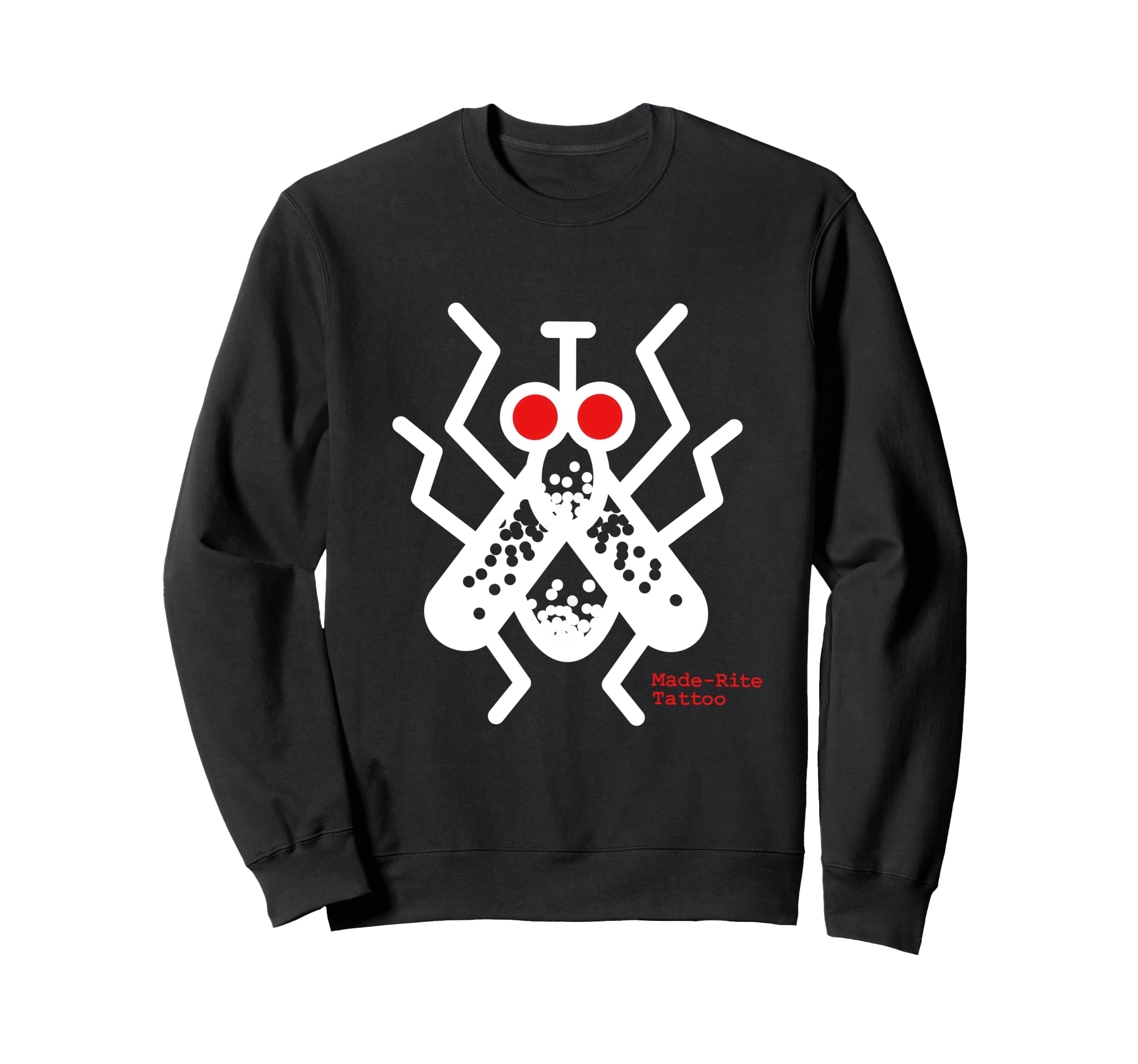Traditional Tattoo Fly Sweatshirt - Novelty Apparel for Adults - T-Shirt, Sweatshirt, Hoodie